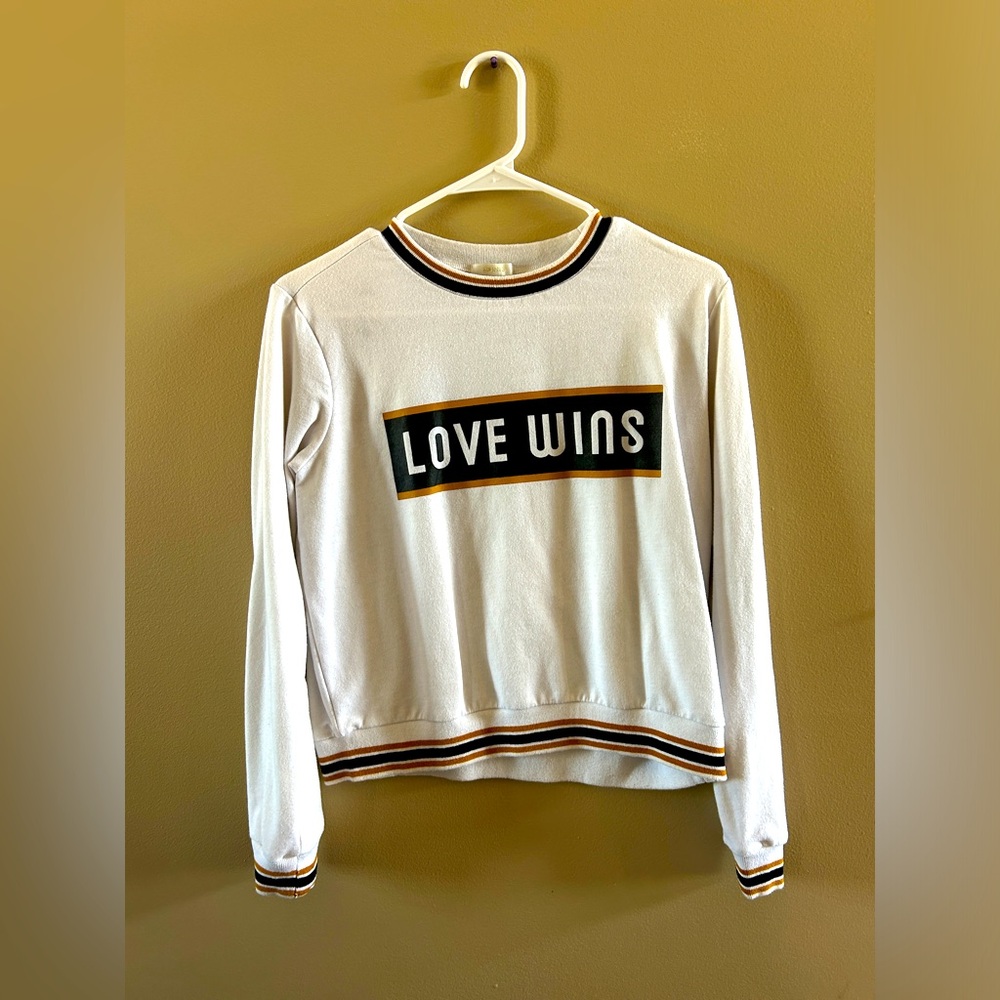 Graphic Crew Neck Sweatshirt